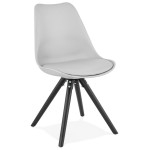 paris prix Chaise Design "Jupiter" 82cm Gris