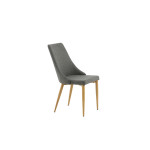 Paris Prix Chaise Design "Leone" 91cm Gris Foncé