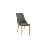 Paris Prix Chaise Design "Leone" 91cm Gris Foncé