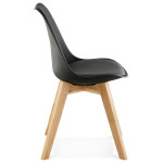 Paris Prix Chaise Design "Lund" 83cm Noir