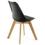 Paris Prix Chaise Design "Lund" 83cm Noir