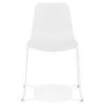 Paris Prix Chaise Design "Mandreo" 82cm Blanc