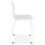 Paris Prix Chaise Design "Mandreo" 82cm Blanc