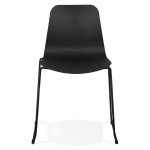 Paris Prix Chaise Design "Mandreo" 82cm Noir