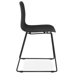 Paris Prix Chaise Design "Mandreo" 82cm Noir
