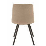 Paris Prix Chaise Design "Morgan" 86cm Beige