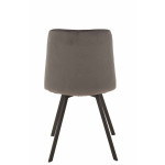 Paris Prix Chaise Design "Morgan" 86cm Gris