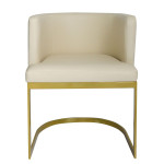 Paris Prix Chaise Design "Noemy" 75cm Beige