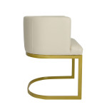 Paris Prix Chaise Design "Noemy" 75cm Beige