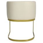 Paris Prix Chaise Design "Noemy" 75cm Beige