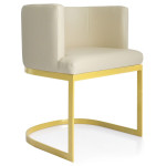 paris prix Chaise Design "Noemy" 75cm Beige