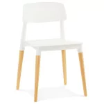 paris prix Chaise Design "Nora" 76cm Blanc
