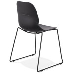 Paris Prix Chaise Design "Olganic" 85cm Noir