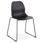 paris prix Chaise Design "Olganic" 85cm Noir