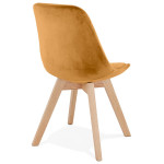 Paris Prix Chaise Design "Persée" 85cm Moutarde