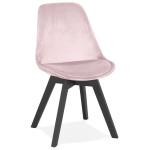 paris prix Chaise Design "Persée" 85cm Rose & Noir