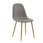 paris prix Chaise Design "Polar" 94cm Gris & Chêne