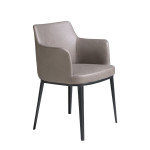 Paris Prix Chaise Design "Rosanna" 80cm Taupe