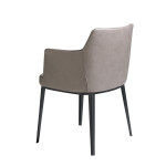 Paris Prix Chaise Design "Rosanna" 80cm Taupe