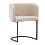 paris prix Chaise Design "Simrishamn" 75cm Beige
