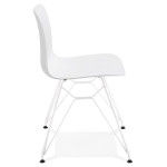 Paris Prix Chaise Design "Spider" 83cm Blanc
