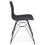 Paris Prix Chaise Design "Spider" 83cm Noir