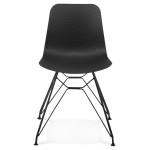 Paris Prix Chaise Design "Spider" 83cm Noir