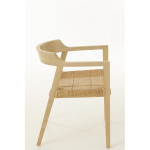 Paris Prix Chaise Design "Sungkai" 71cm Naturel