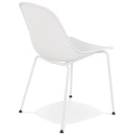 Paris Prix Chaise Design "Venturia" 82cm Blanc