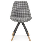 Paris Prix Chaise Design Vintage "Adika" 83cm Noir