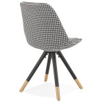 Paris Prix Chaise Design Vintage "Adika" 83cm Noir