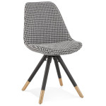 paris prix Chaise Design Vintage "Adika" 83cm Noir