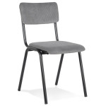 paris prix Chaise Design Vintage "Fortuna" 83cm Gris
