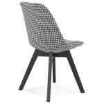 Paris Prix Chaise Design Vintage "Persée" 85cm Noir