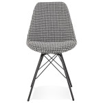 Paris Prix Chaise Design Vintage "Zaniolo" 83cm Noir