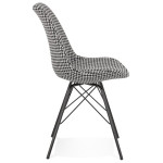Paris Prix Chaise Design Vintage "Zaniolo" 83cm Noir