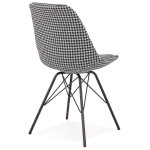 Paris Prix Chaise Design Vintage "Zaniolo" 83cm Noir