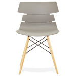 Paris Prix Chaise Design "Visby" 82cm Gris