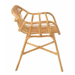 Paris Prix Chaise En Rotin "Ana" 82cm Naturel