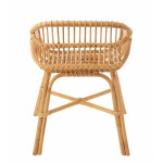 Paris Prix Chaise En Rotin "Ana" 82cm Naturel
