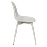 Paris Prix Chaise Enfant Design "Lina" 58cm Gris