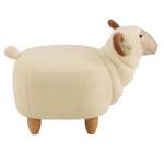 Paris Prix Chaise Enfant Design "Ram" 66cm Crème