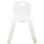 Paris Prix Chaise Enfant "Douceur' 50cm Blanc