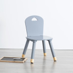 Paris Prix Chaise Enfant "Douceur" 50cm Gris