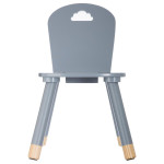 paris prix Chaise Enfant "Douceur" 50cm Gris