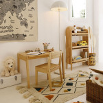 Paris Prix Chaise Enfant En Bois "Robin" 54cm Marron