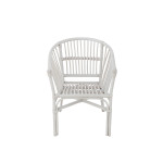 Paris Prix Chaise Enfant En Rotin "Filou" 52cm Blanc