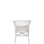 Paris Prix Chaise Enfant En Rotin "Filou" 52cm Blanc