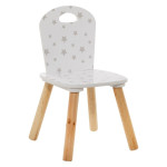 paris prix Chaise Enfant Étoile "Douceur" 50cm Blanc