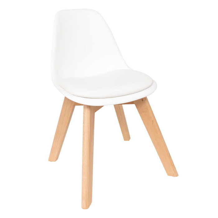 Paris Prix Chaise Enfant Mini "Baya" 55cm Blanc